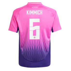 Německo Joshua Kimmich #6 Venkovní Dres ME 2024 Krátký Rukáv